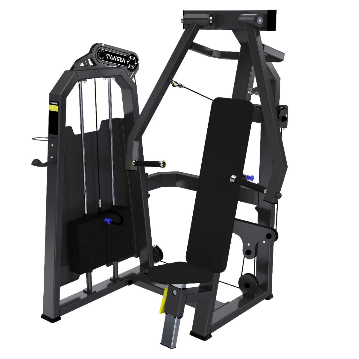 A2008 Жим от груди вертикальный. Стек 100 кг