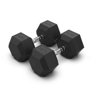 Гантель 6 кг гексагональная