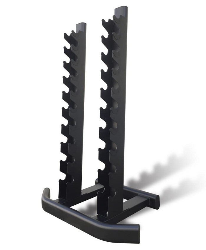 AeroFit AFDR110 стойка для хранения 10-ти пар хромированных гантелей