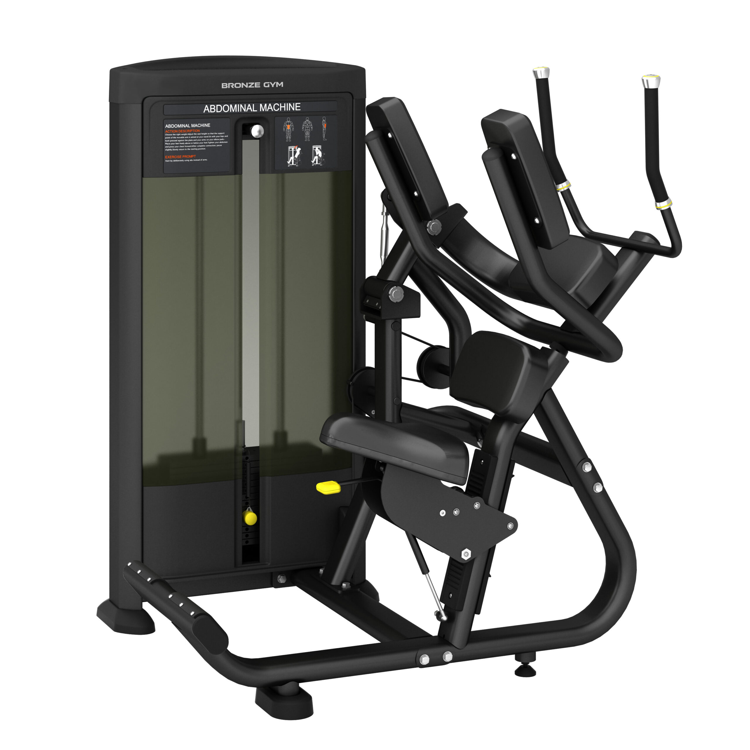 Пресс сидя профессиональный BRONZE GYM BLANC 19