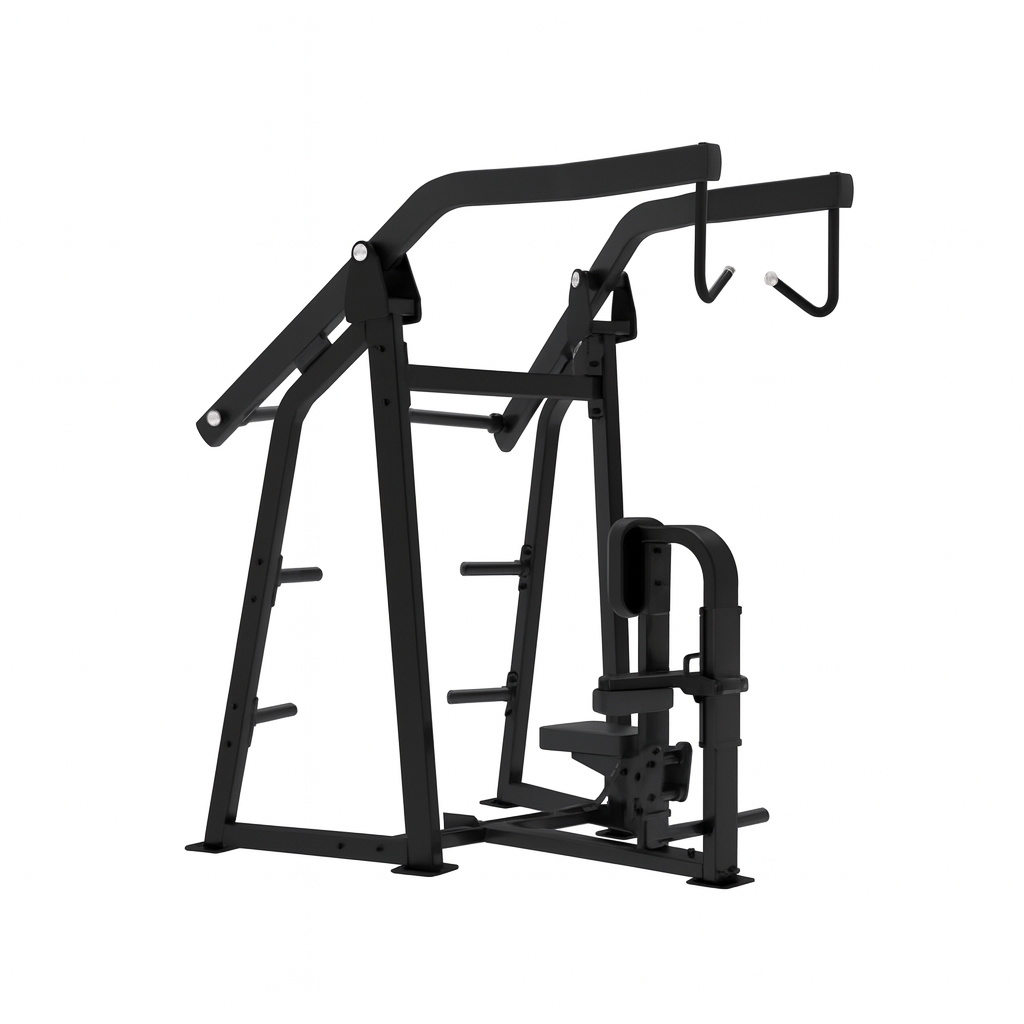 Impulse HSP7052 фронтальная тяга сверху с упором на грудь (тяга Дориана Ятса), профессиональный тренажер