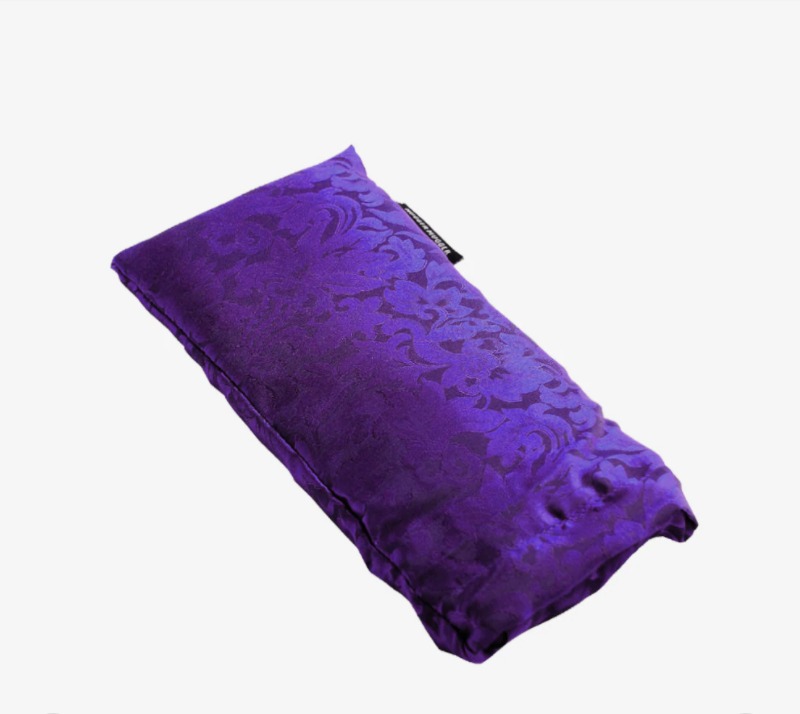 Повязка на глаза HUGGER MUGGER Silk Eyebag Herbal Filling золотой