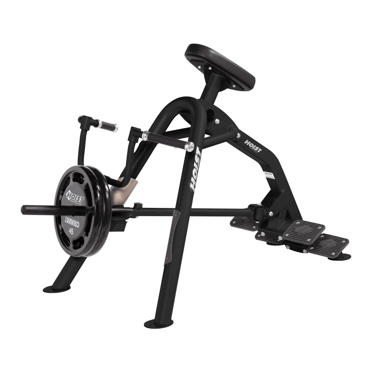 Гребная рычажная тяга HOIST CF-3661 матовый черный/черный