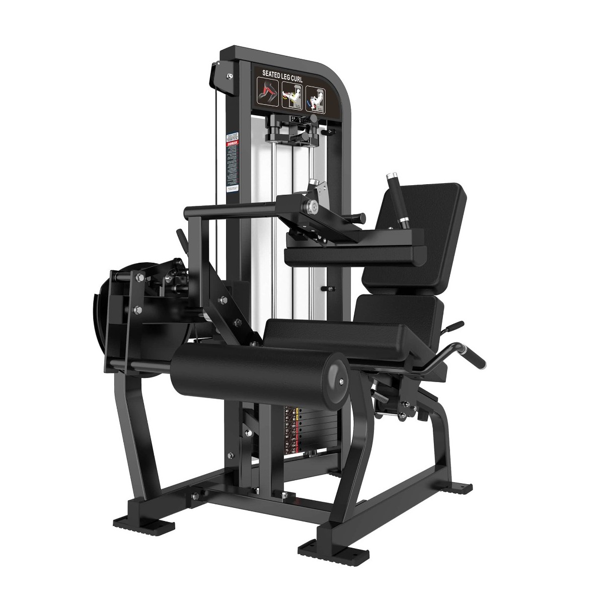 Сгибание ног сидя Protrain CP114 (полностью черный)