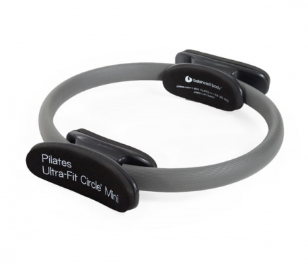 Изотоническое кольцо BALANCED BODY Ultra-Fit Mini Circle серый/черный