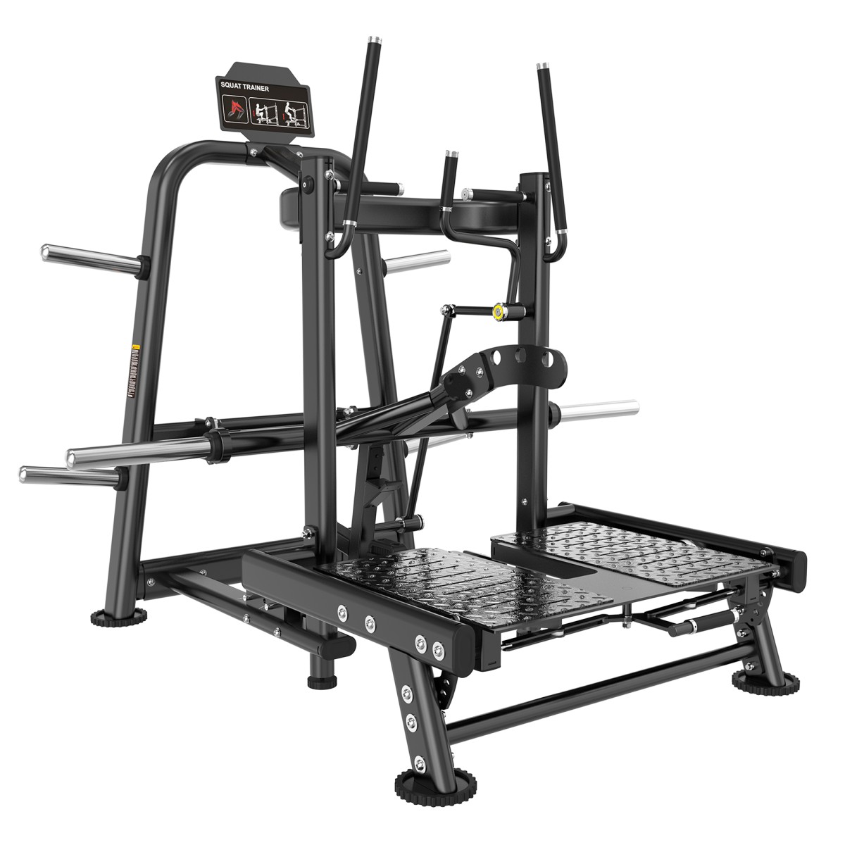 Приседания с поясом (колодец) на свободных весах Protrain LXP153