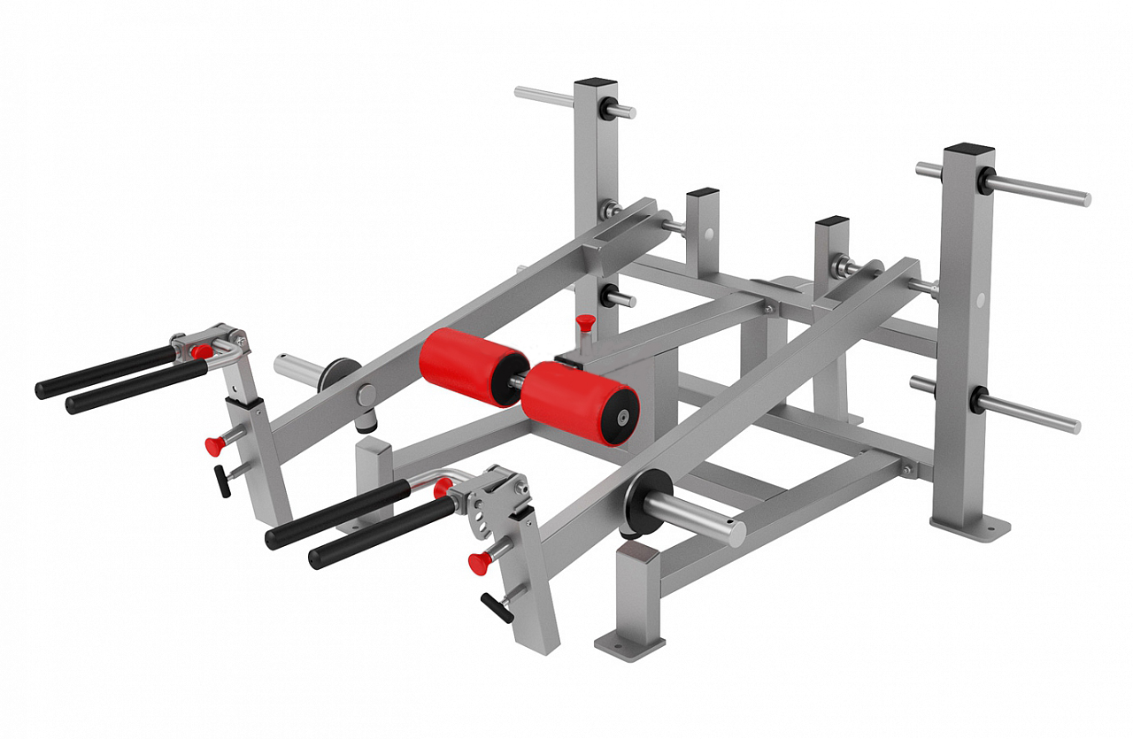 Шраги, Выпады, Становая тяга FOREMAN FG-613 черный