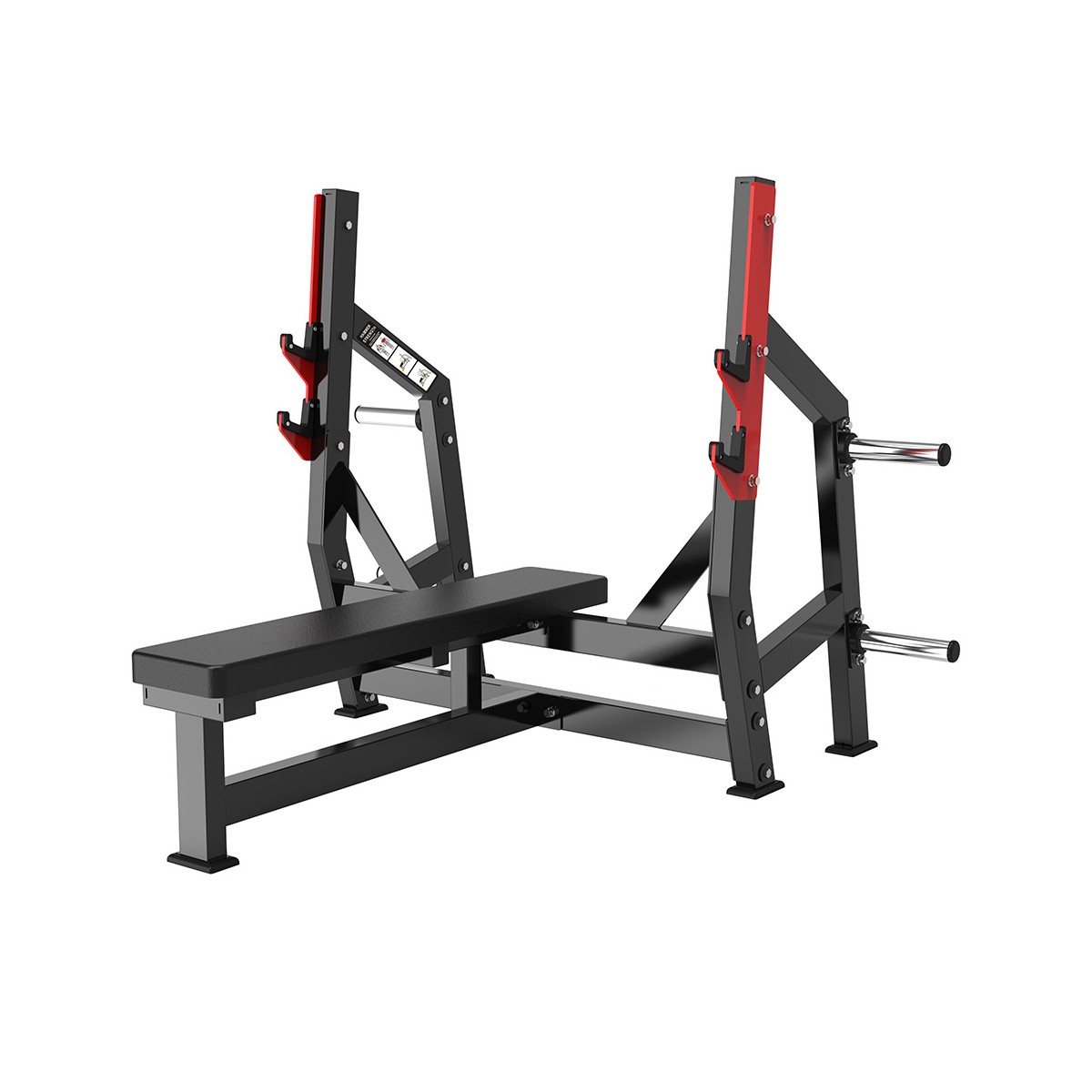 Скамья для жима горизонтальная Protrain PP138 (полностью черный)